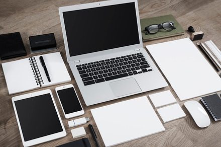 Responsive design mockup containing responsive, laptop, and macbook, a Business Photo by Twin Design