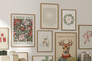 Retro Christmas Prints & Cards