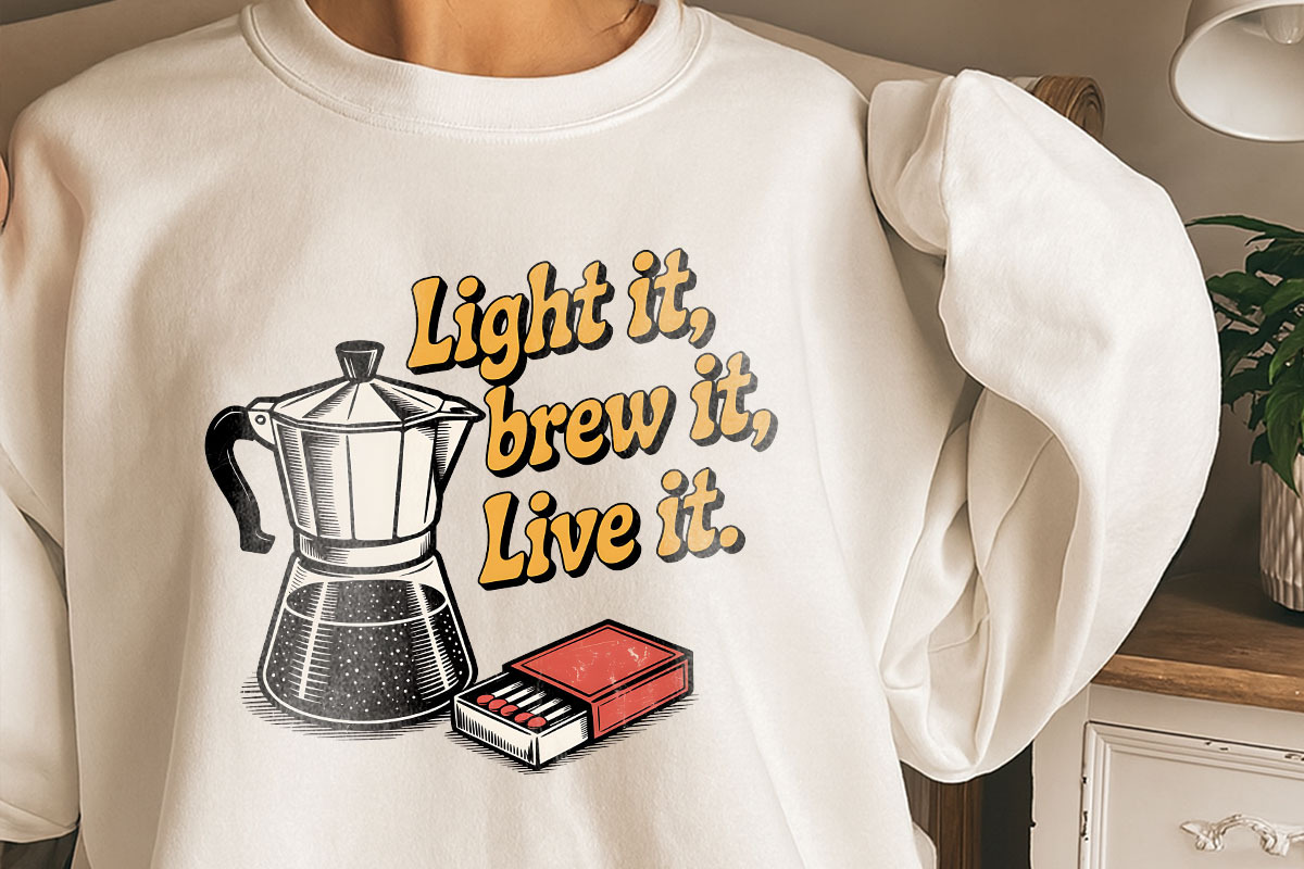 Caffeine & Chaos, Retro Coffee, an Object Graphic by GlitterCraft (Photo 61 of 101)