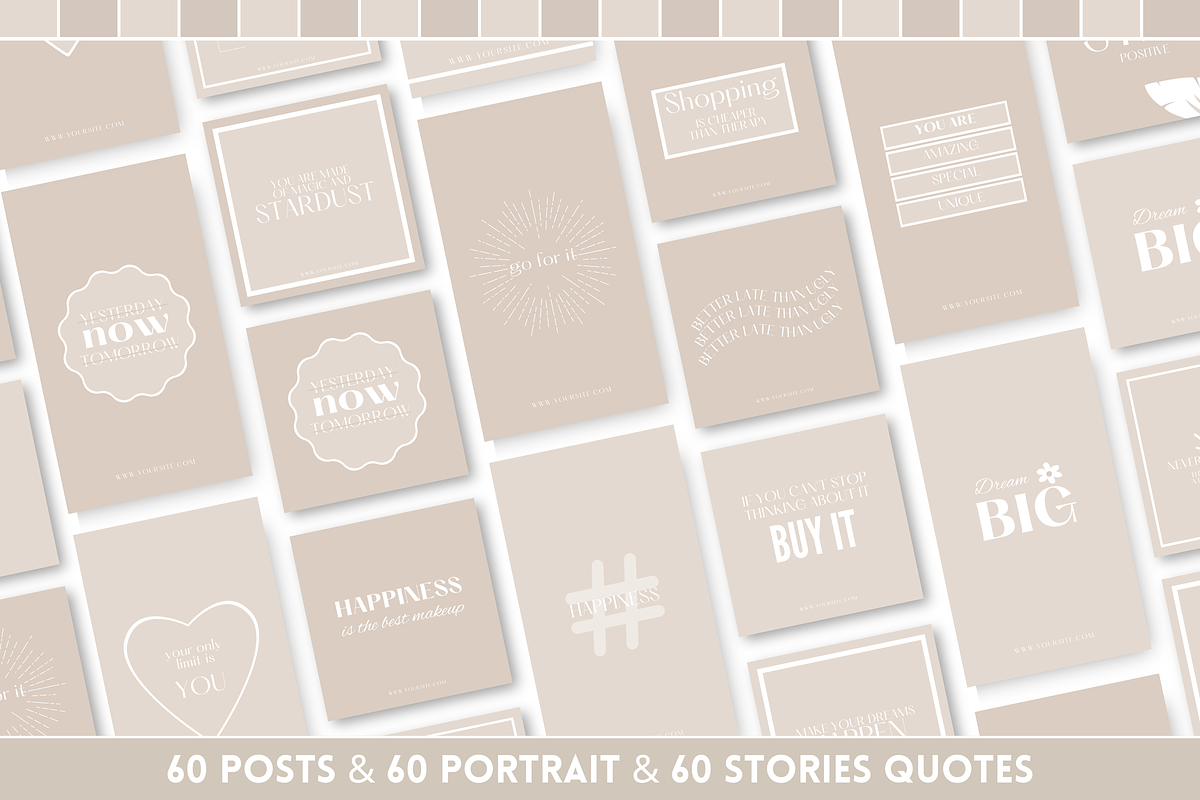 Light Beige Instagram Templates preview 5