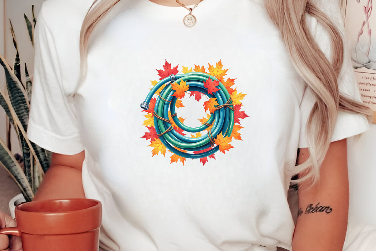 Watercolor Autumn Firefighter PNG, a Seasonal Illustration by Canvas Craft (Photo 7 of 8)