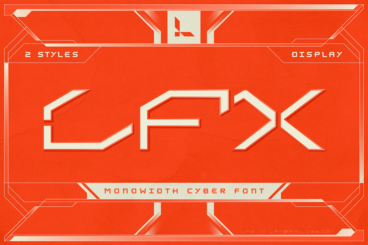 LFX - Cyber Font, a Handwritten Font by Lateral Design (Photo 1 of 11)