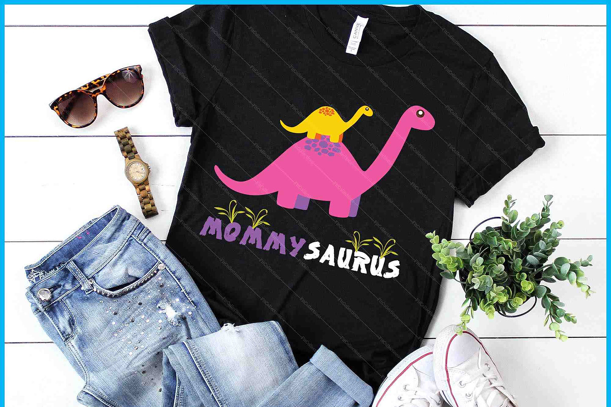 Mommysaurus Mother Dinosaur Mommy, a Graphic by Creativeusart (Photo 1 of 4)