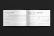 Self-Care Planner Template Landscape, a Brochure Template by E-Type (Thumbnail 4 of 7)