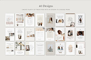 Pinterest Pin Templates for Canva, a Social Media Template by Tabitha Emma (Thumbnail 7 of 10)