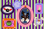 Cute Spooky Halloween Vector Clipart, an Object Graphic by Olexandra Mur (Thumbnail 8 of 13)
