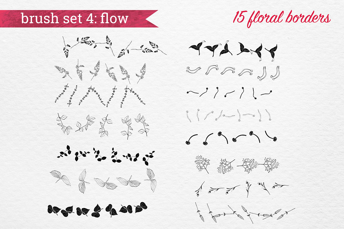 Rose brush box for Procreate, a Brush Add-On by Gray Cat Graphics (Photo 8 of 11)