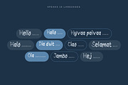 Alien Cute – Playful Slab, a Slab Serif Font by Gookkis Studio (Thumbnail 6 of 17)