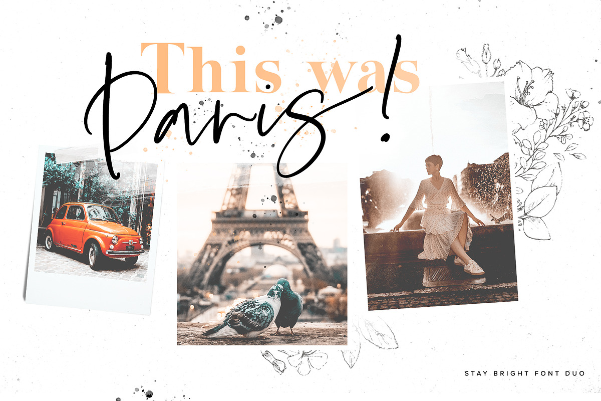Stay Bright Font Duo preview 3