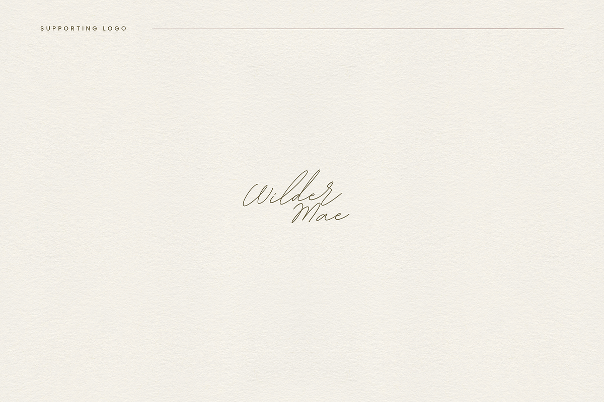 Wilder Mae Wellness Brand Kit, a Branding & Logo Template by Ederra Design (Photo 7 of 20)