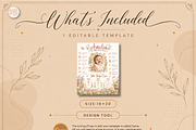 Wildflower First Birthday Milestone, a Marketing Template by KennedyStudio (Thumbnail 6 of 6)
