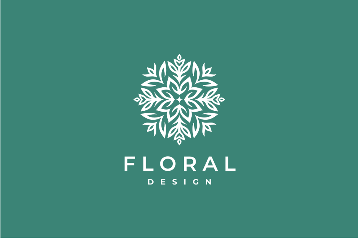 Floral Pattern Logo Design, a Branding & Logo Template by johnkent (Photo 2 of 3)
