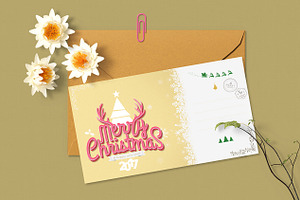 Greeting Card-Christmas And New Year