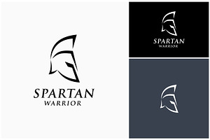 Spartan Warrior Greek Helmet Logo, a Branding & Logo Template by ika trisiana