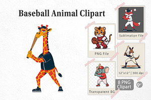 Baseball Animal, a Graphic by Artnoy