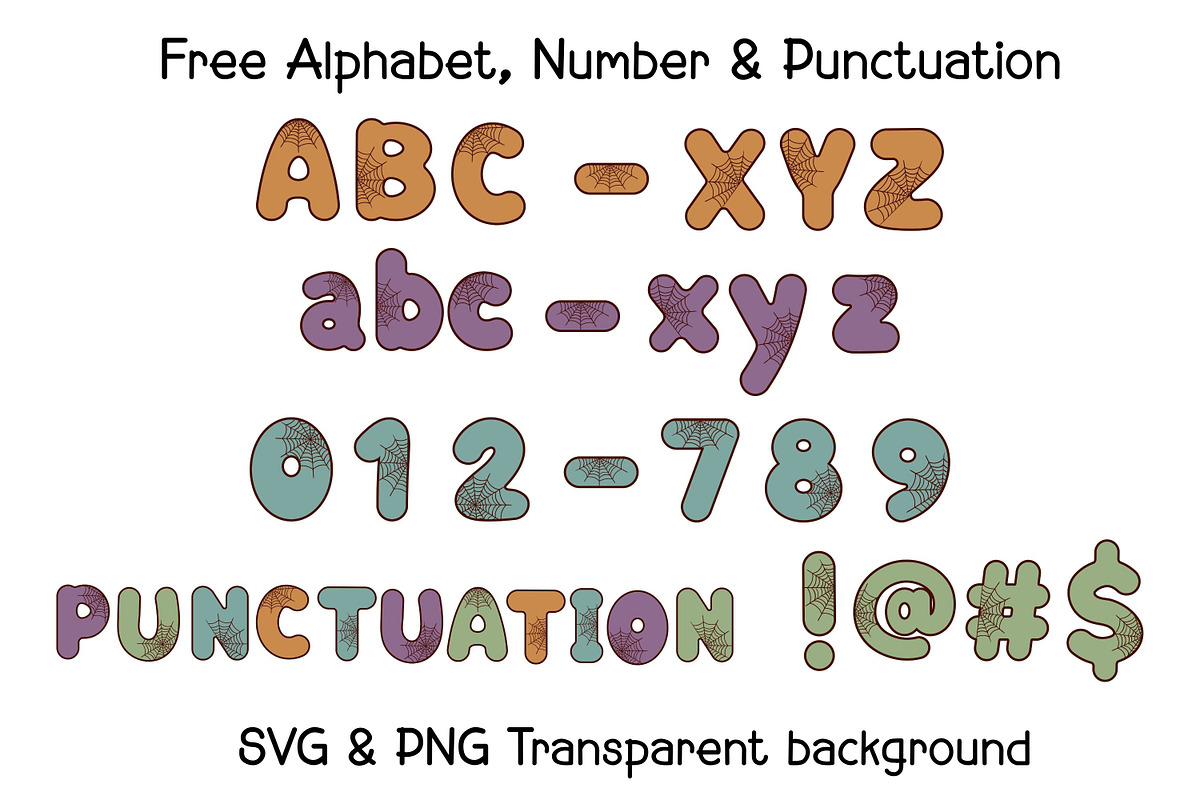 Halloween Font and Alphabet Bundle, a Sans Serif Font by Adalin Shop (Photo 17 of 19)