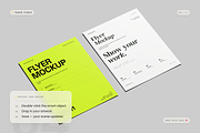 US Letter Flyer Mockup, an Advertising Mockup by Toasin Studio (Thumbnail 4 of 7)