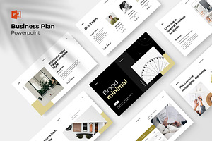 Brand Minimal Presentation Template, a Presentation Template by Fit-tee