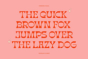 Morgan Flower - Retro Psychedelic, a Font by Nirmana Visual (Thumbnail 3 of 11)