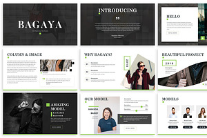 Bagaya - Fashion Keynote Template