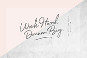 White Oleander Handwritten Font, a Script Font by Nicky Laatz (Thumbnail 2 of 16)