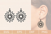 Trendy Earrings Laser Cut Svg bundle, an Object Graphic by jannatulpakhi (Thumbnail 9 of 13)