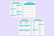 Cleaning Planner Canva Template, a Stationery Template by Mustafiz (Thumbnail 5 of 5)
