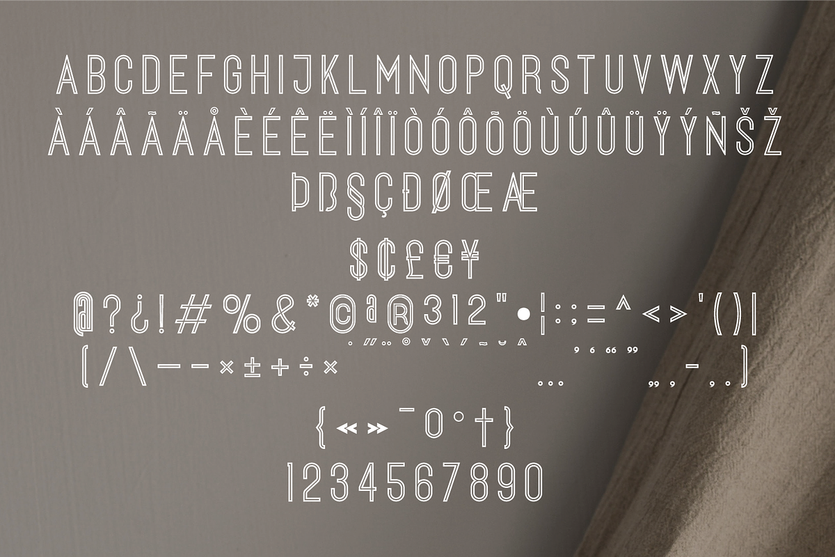 Kona, a Sans Serif Font by Linecreative (Photo 6 of 6)
