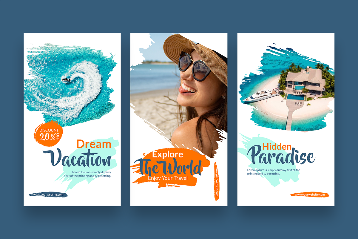 Travel - Instagram Story Template, a Social Media Template by UnicodeID (Photo 4 of 4)