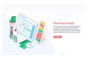 Planning concept banner, an Object Illustration by Good Studio (Thumbnail 2 of 3)
