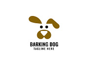 Modern Barking Dog Logo Template, a Branding & Logo Template by HueNestify (Thumbnail 1 of 3)