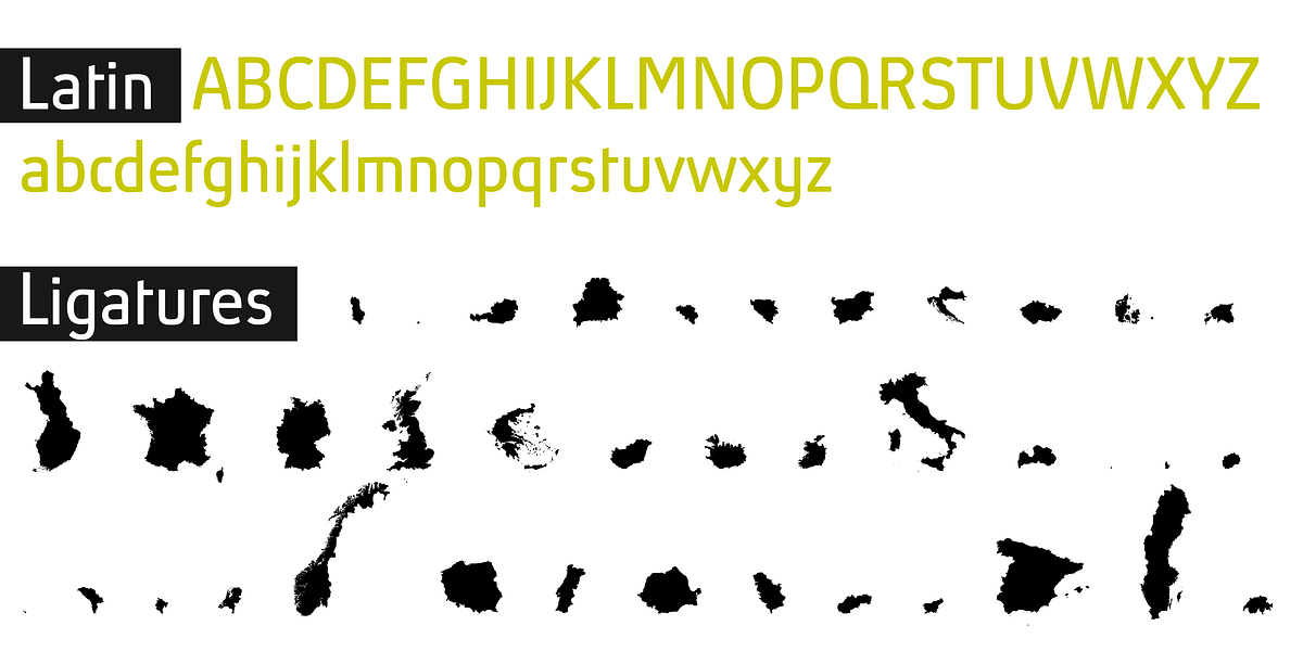 Countries Of Europe, a Symbol Font by ingoFonts (Photo 2 of 2)