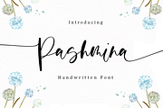 Pashmina, a Script Font by Sronstudio (Thumbnail 1 of 10)