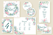 Tender Roses-Wedding Invitation Set, a Decorative Illustration by Happiestsim (Thumbnail 3 of 6)