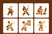 80 Holiday Flat Illustrations Bundle, a Seasonal Illustration by Prosymbols (Thumbnail 10 of 12)