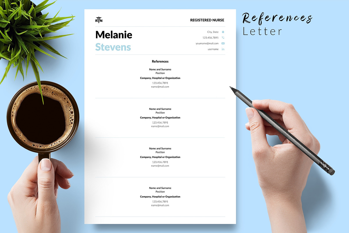 Nurse Resume Template / CV - Melanie, a Resume Template by Templates Design Co. (Photo 6 of 17)