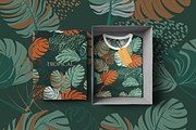 TROPICAL LEAVES Vector Patterns, a Pattern Graphic by Madebyia (Thumbnail 5 of 10)