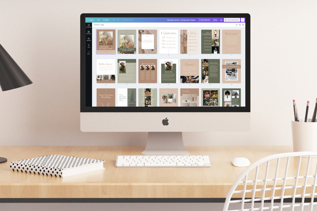 Services and Pricing Guide, a Templates & Theme by LRG Designs (Photo 3 of 5)