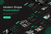 Modern Shape - Powerpoint, a Presentation Template by AQR Studio (Thumbnail 1 of 3)