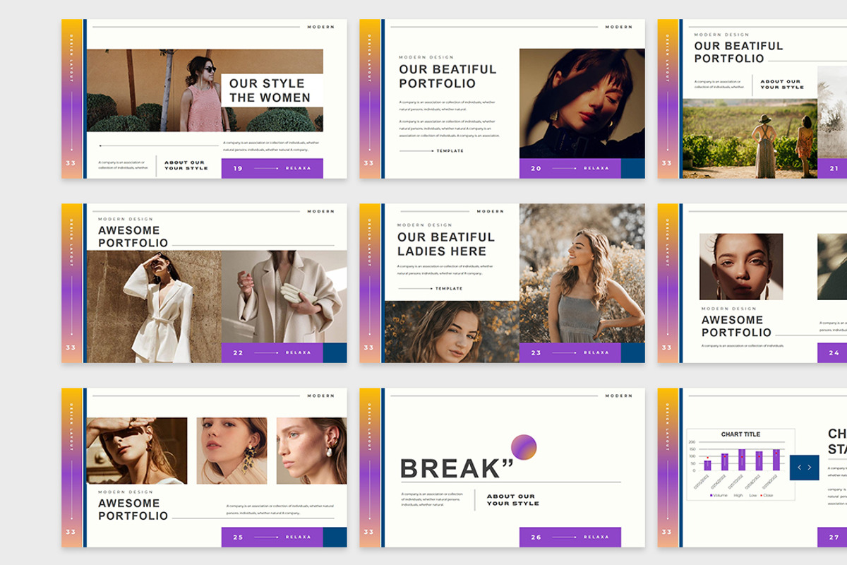 Relaxa Presentation Template, a Presentation Template by Analogous Temp (Photo 3 of 5)