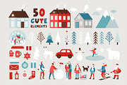 Christmas story - illustration set, an Animal Illustration by JuliyArt (Thumbnail 3 of 7)