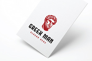 Greek Man Logo