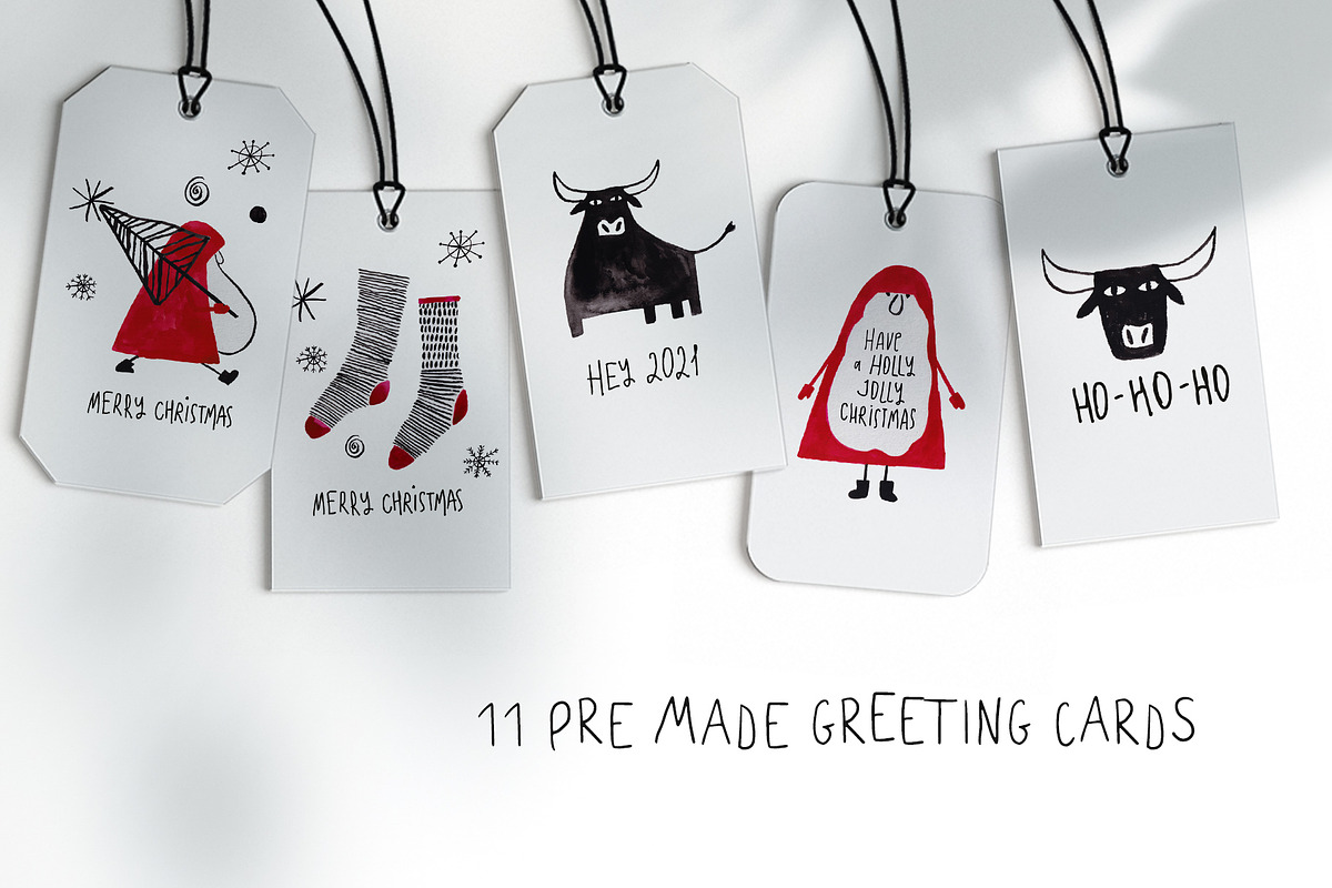 A very strange & funny Christmas kit, an Object Graphic by Annakniaz (Photo 9 of 10)
