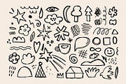 TOTALLY NAIVE: 180+ ELEMENTS, a Decorative Illustration by katieromanoff_art (Thumbnail 11 of 12)