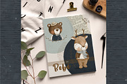 Vintage Woodland Friends, an Animal Illustration by Estudio 812 (Thumbnail 4 of 10)