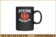 Future Firefighter SVG SVG Design, an Illustration by Handy Arts Studio (Thumbnail 3 of 3)