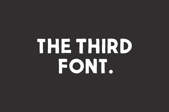 The Third Font preview 8