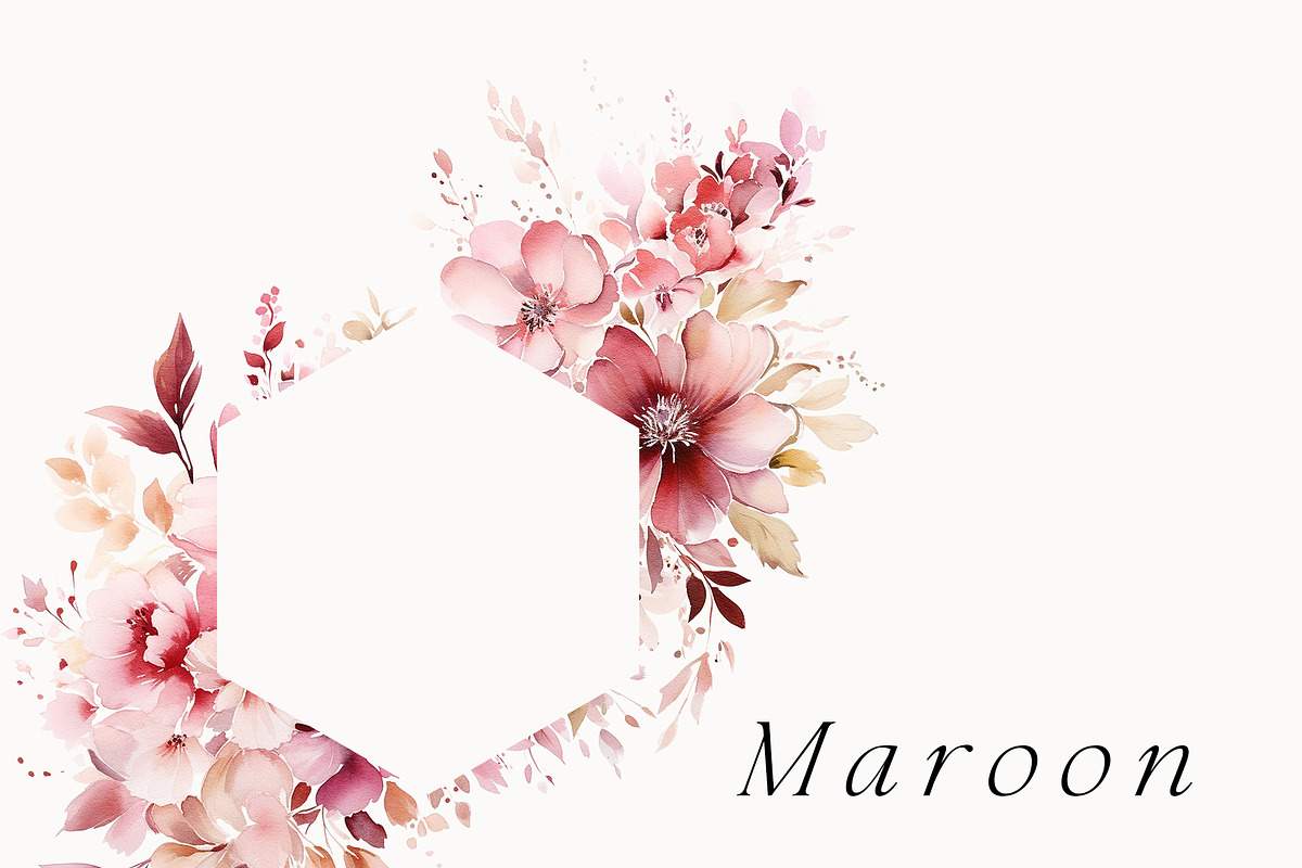Watercolor Floral Bundle (45 in 1), a Decorative Illustration by Lana Elanor (Photo 68 of 180)