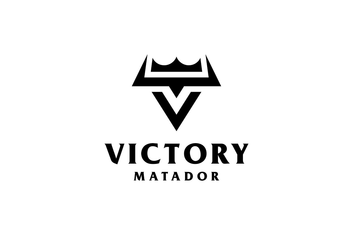 Letter V Bull Crown Logo, a Branding & Logo Template by Buqancreative (Photo 3 of 4)