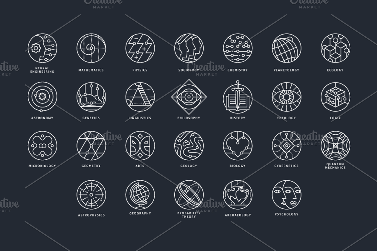 26 Conceptual Science Marks, an Icon by Youhhou (Photo 4 of 4)